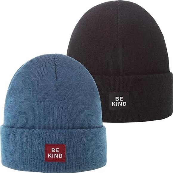 Unisex Beanie Hat Warm Knit Winter Hats main image 5